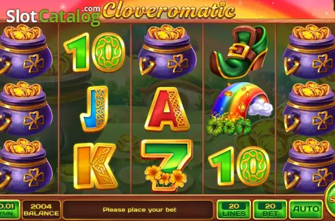 Скрин2. Cloveromatic слот