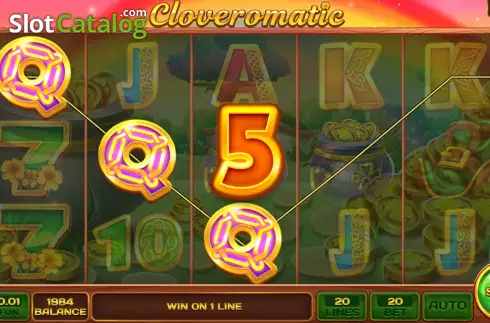 Скрин3. Cloveromatic слот