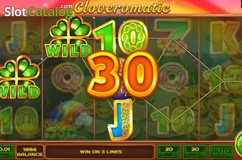 Скрин4. Cloveromatic слот