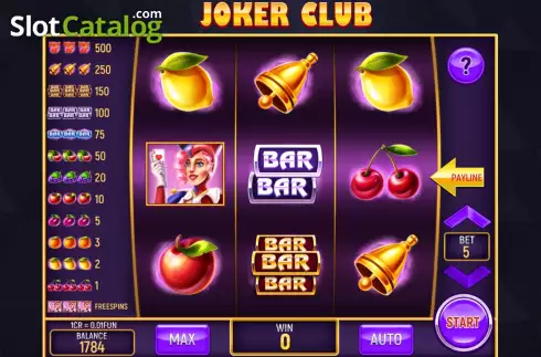 Скрин2. Joker Club (3x3) слот