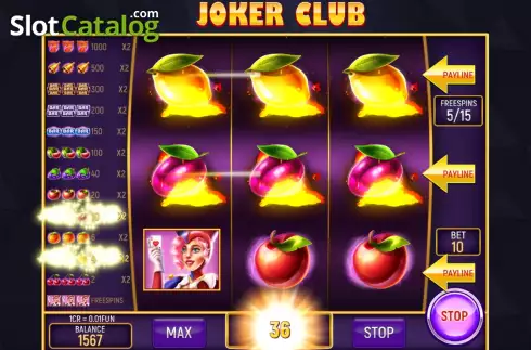 Скрин6. Joker Club (3x3) слот