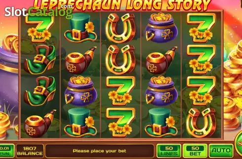 Скрин3. Leprechaun Long Story слот