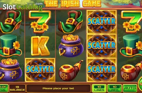 Скрин3. The Irish Game слот