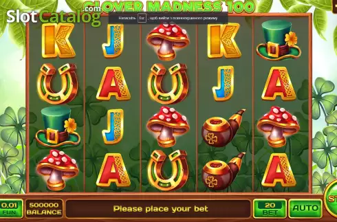 Скрин2. Clover Madness 100 слот