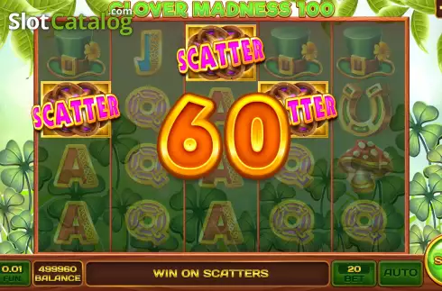 Скрин4. Clover Madness 100 слот