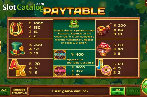 Скрин5. Clover Madness 100 слот