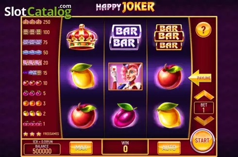 Скрин2. Happy Joker (3x3) слот
