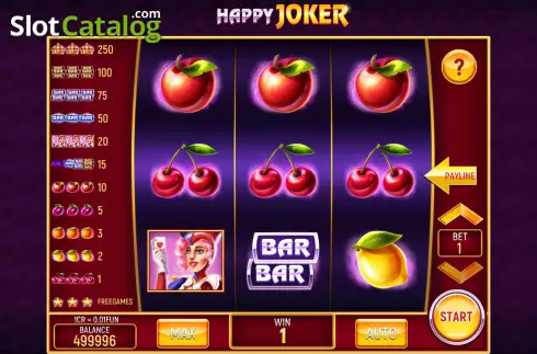 Скрин3. Happy Joker (3x3) слот