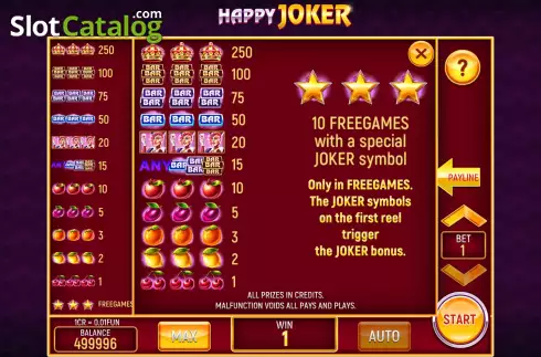 Скрин6. Happy Joker (3x3) слот