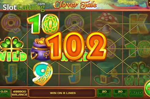 Скрин3. Clover Tale слот