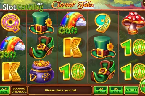Скрин2. Clover Tale слот