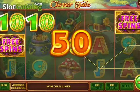 Скрин4. Clover Tale слот
