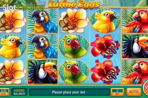 Скрин2. Lutino Eggs слот