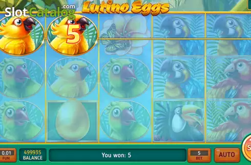 Скрин3. Lutino Eggs слот