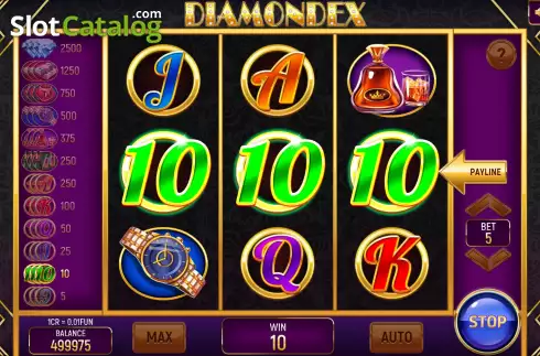 Скрин3. Diamondex (Pull Tabs) слот