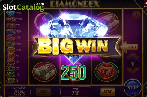 Скрин4. Diamondex (Pull Tabs) слот