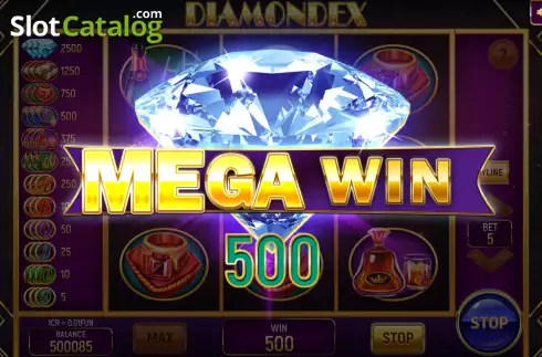 Скрин5. Diamondex (Pull Tabs) слот