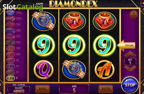 Скрин3. Diamondex (3x3) слот