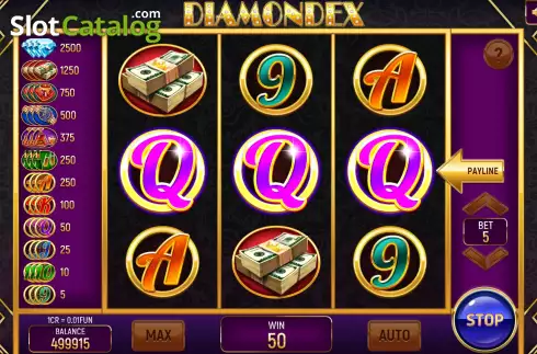 Скрин4. Diamondex (3x3) слот