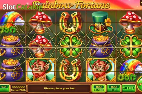 Скрин2. Rainbow Fortune слот