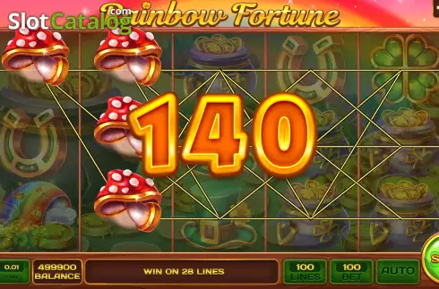 Скрин3. Rainbow Fortune слот