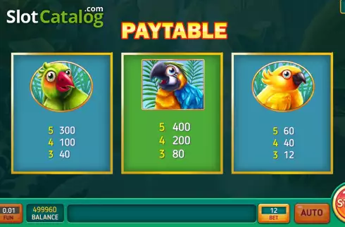 Скрин7. Triple Parrot слот