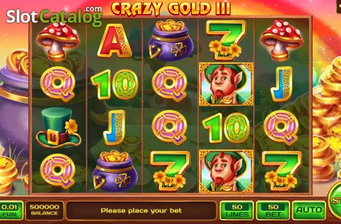 Скрин2. Crazy Gold III слот