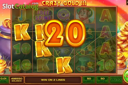 Скрин3. Crazy Gold III слот