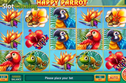 Скрин2. Happy Parrot слот
