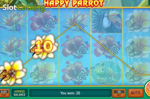 Скрин3. Happy Parrot слот