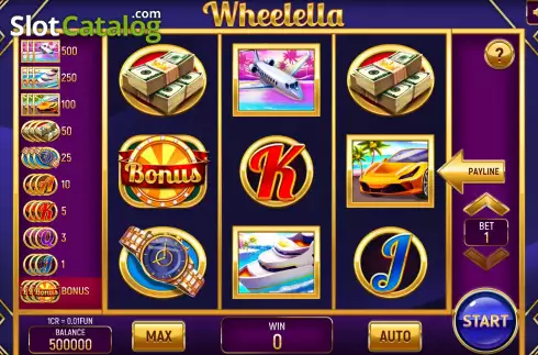 Скрин2. Wheelella (3x3) слот