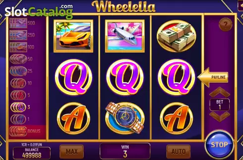 Скрин3. Wheelella (3x3) слот