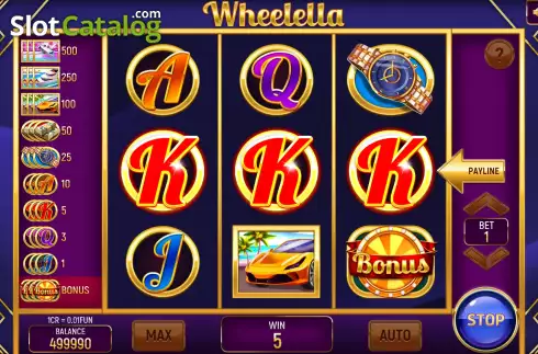 Скрин4. Wheelella (3x3) слот