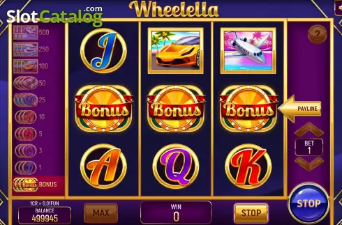 Скрин5. Wheelella (3x3) слот