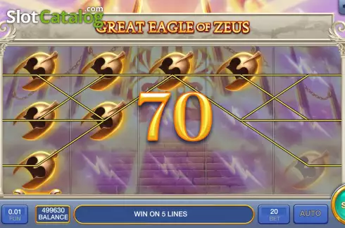 Скрин5. Great Eagle of Zeus слот