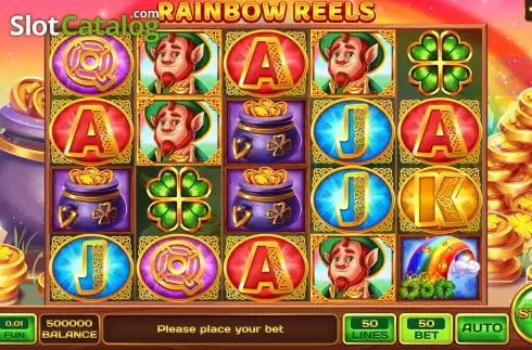 Скрин2. Rainbow Reels (InBet Games) слот