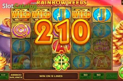 Скрин3. Rainbow Reels (InBet Games) слот