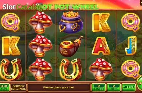 Скрин2. Hot Pot Wheel слот