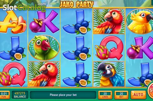 Скрин2. Jako Party слот