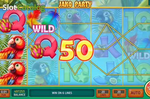 Скрин3. Jako Party слот
