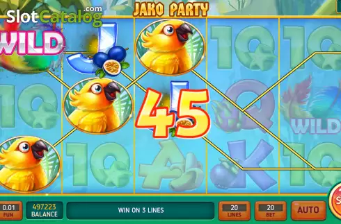 Скрин4. Jako Party слот