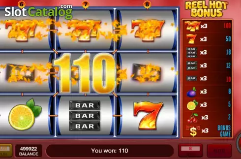 Скрин4. Reel Hot Bonus слот