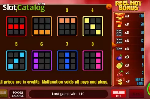 Скрин9. Reel Hot Bonus слот