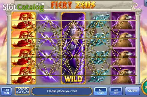 Скрин2. Fiery Zeus слот