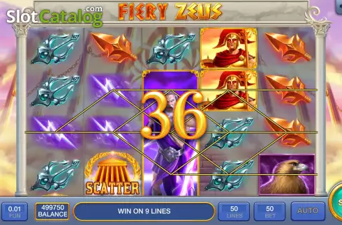 Скрин4. Fiery Zeus слот