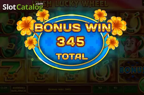 Скрин6. Irish Lucky Wheel слот