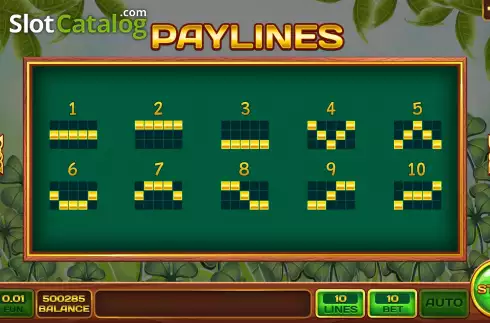 Скрин9. Irish Lucky Wheel слот