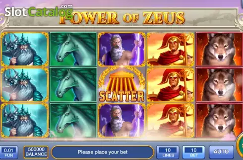 Скрин2. Power of Zeus (InBet Games) слот