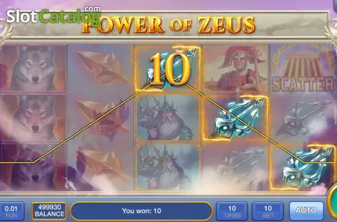 Скрин3. Power of Zeus (InBet Games) слот