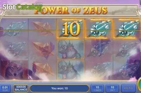 Скрин4. Power of Zeus (InBet Games) слот